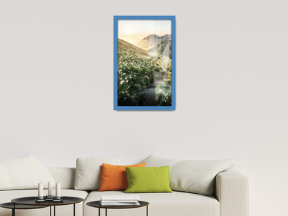 19 x 26 Inch / ( 48.26 x 66.04 CM )  |  Art Frames - MDF
 -  [ Blue ]