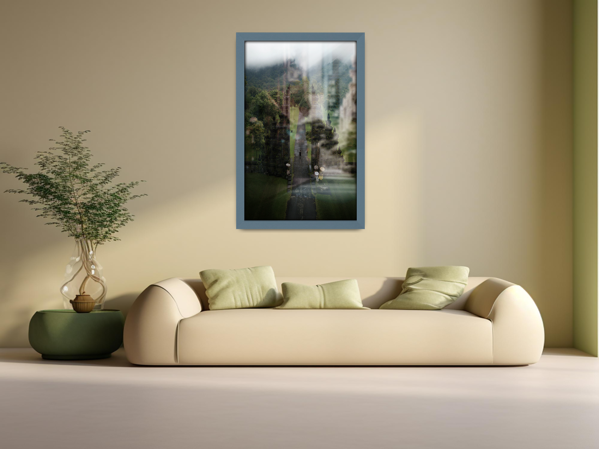 19 x 26 Inch / ( 48.26 x 66.04 CM )  |  Frames - MDF
 -  [ Dark Grey ]
