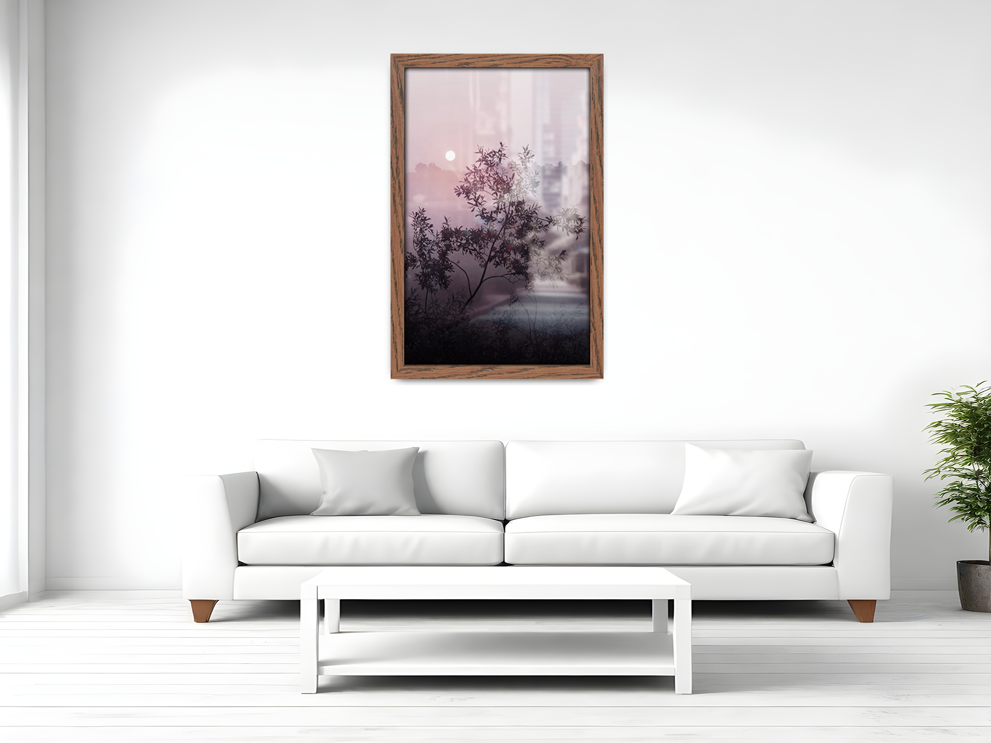 19 x 26 Inch / ( 48.26 x 66.04 CM )  |  Frames - MDF
 -  [ Dark Oak ]