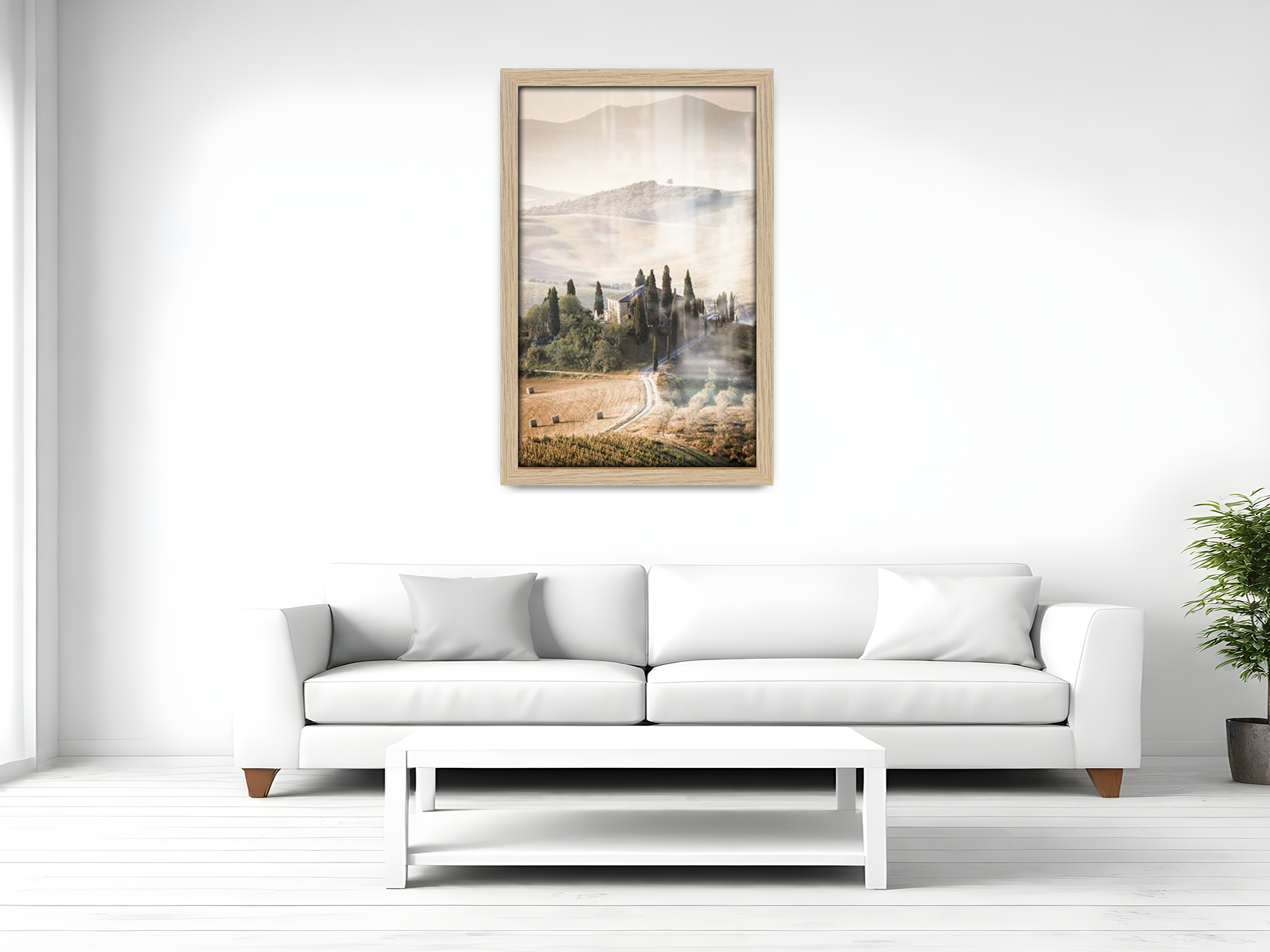 19 x 26 Inch / ( 48.26 x 66.04 CM )  |  Picture Frames - MDF
 -  [ Oak ]