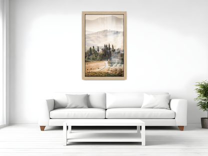 19 x 26 Inch / ( 48.26 x 66.04 CM )  |  Picture Frames - MDF
 -  [ Oak ]