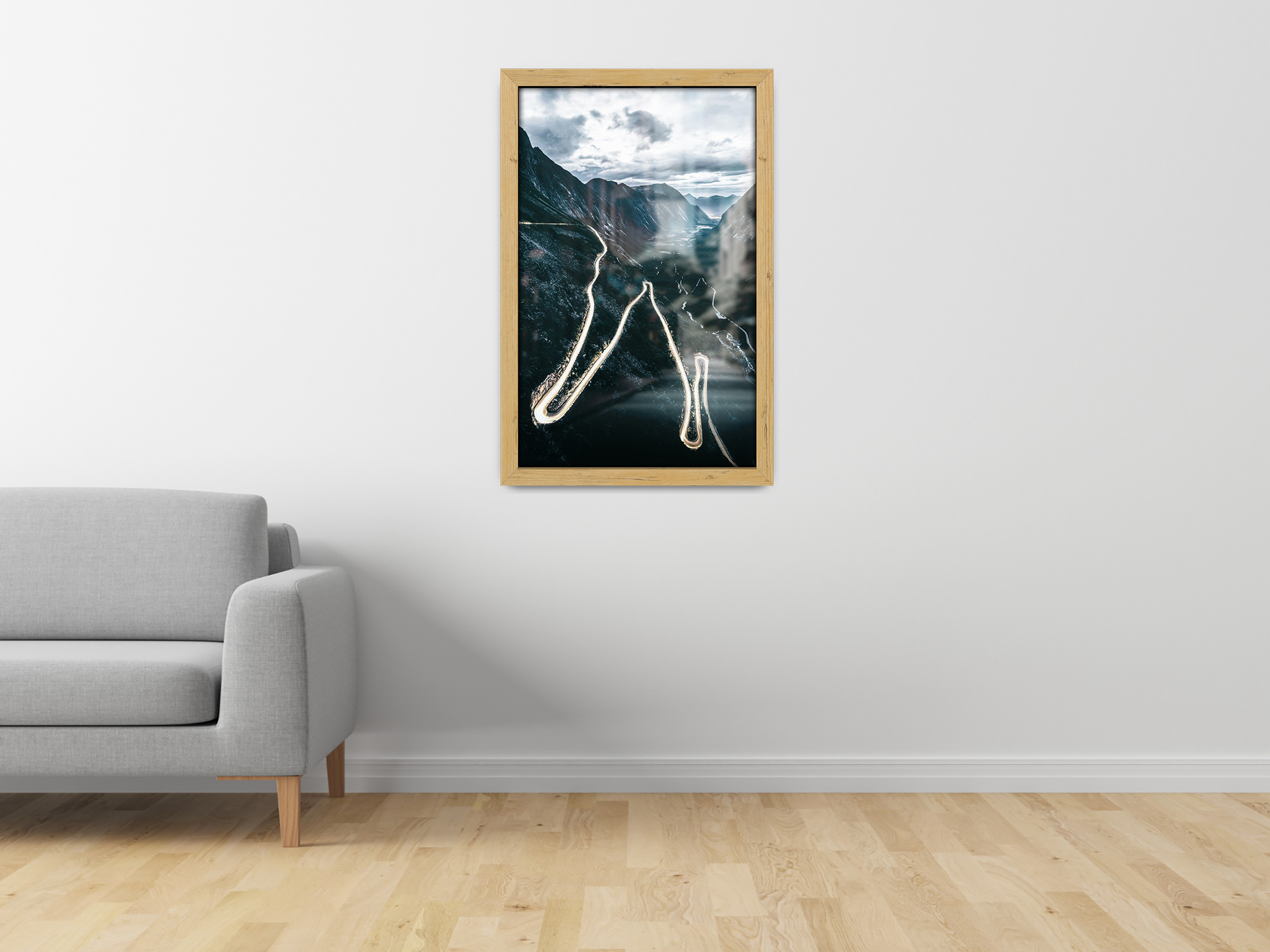 19 x 26 Inch / ( 48.26 x 66.04 CM )  |  Art Frames - MDF
 -  [ Pine ]