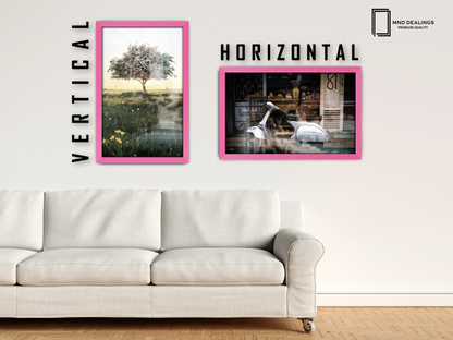19 x 26 Inch / ( 48.26 x 66.04 CM )  |  Photo Frames - MDF
 -  [ Pink ]