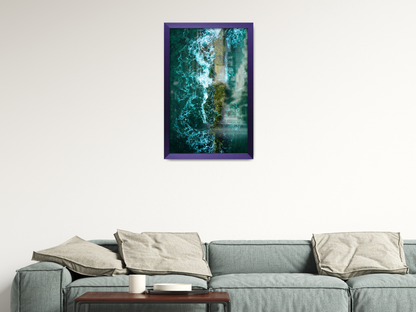 19 x 26 Inch / ( 48.26 x 66.04 CM )  |  Frames - MDF
 -  [ Purple ]