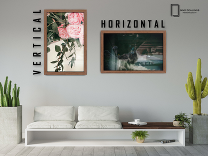 19 x 26 Inch / ( 48.26 x 66.04 CM )  |  Art Frames - MDF
 -  [ Walnut ]