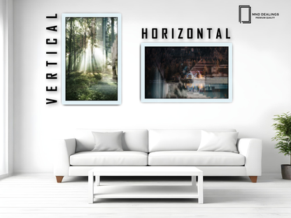 19 x 26 Inch / ( 48.26 x 66.04 CM )  |  Certificate Frames - MDF
 -  [ White ]