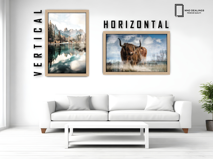 20 x 10 Inch / ( 50.80 x 25.40 CM )  |  Certificate Frames - MDF
 -  [ Beech ]