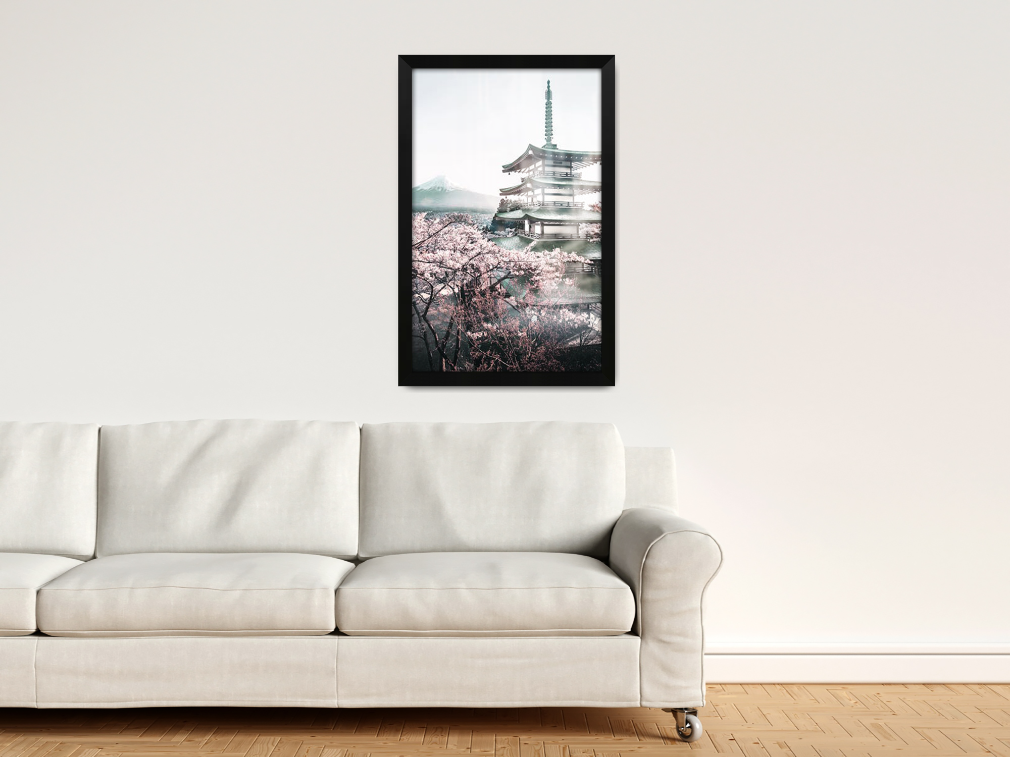 20 x 10 Inch / ( 50.80 x 25.40 CM )  |  Frames - MDF
 -  [ Matt Black ]