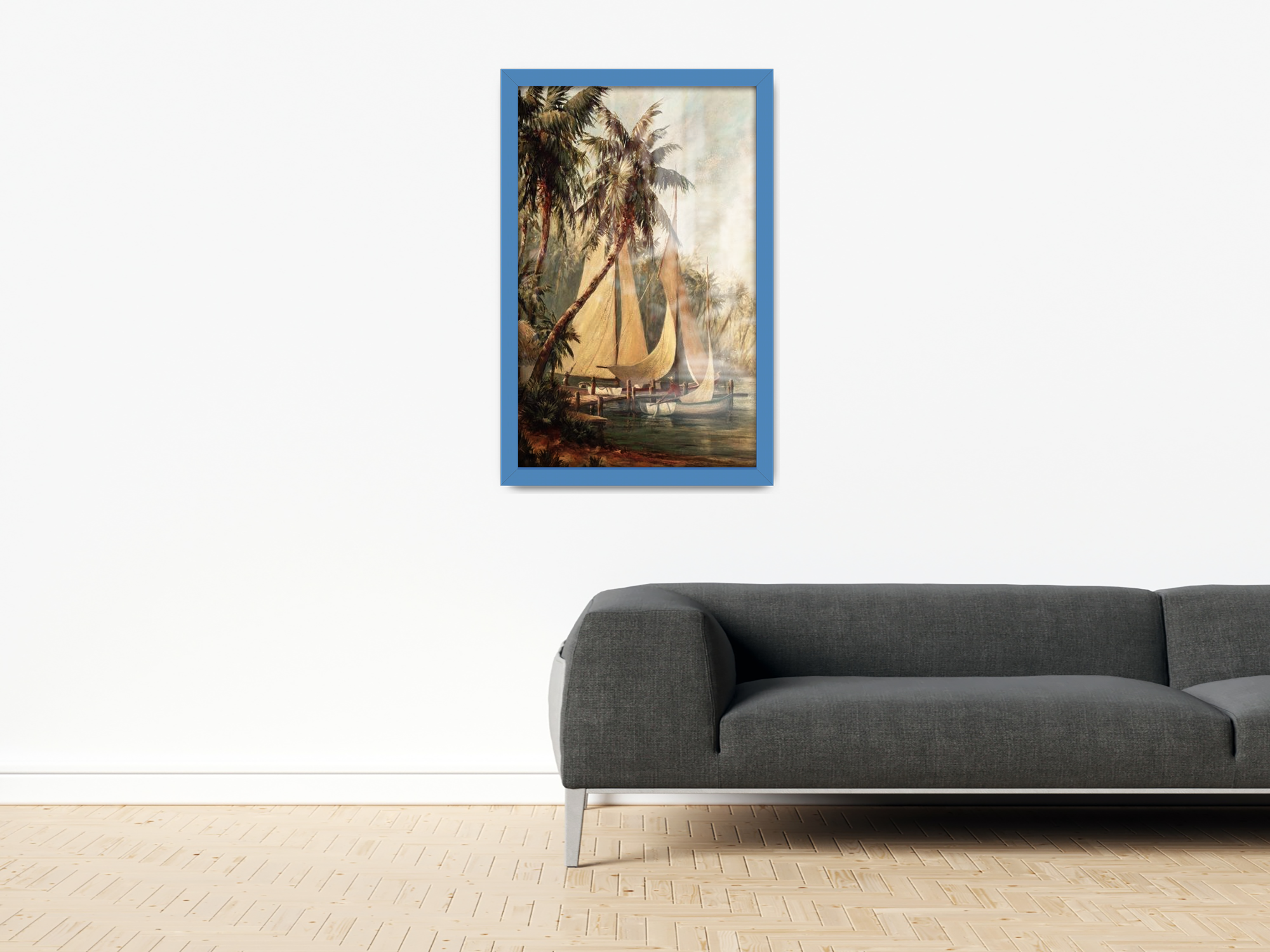 20 x 14 Inch / ( 50.80 x 35.56 CM )  |  Poster Frames - MDF
 -  [ Blue ]