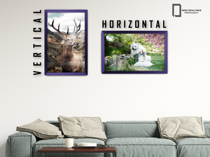 20 x 14 Inch / ( 50.80 x 35.56 CM )  |  Poster Frames - MDF
 -  [ Purple ]
