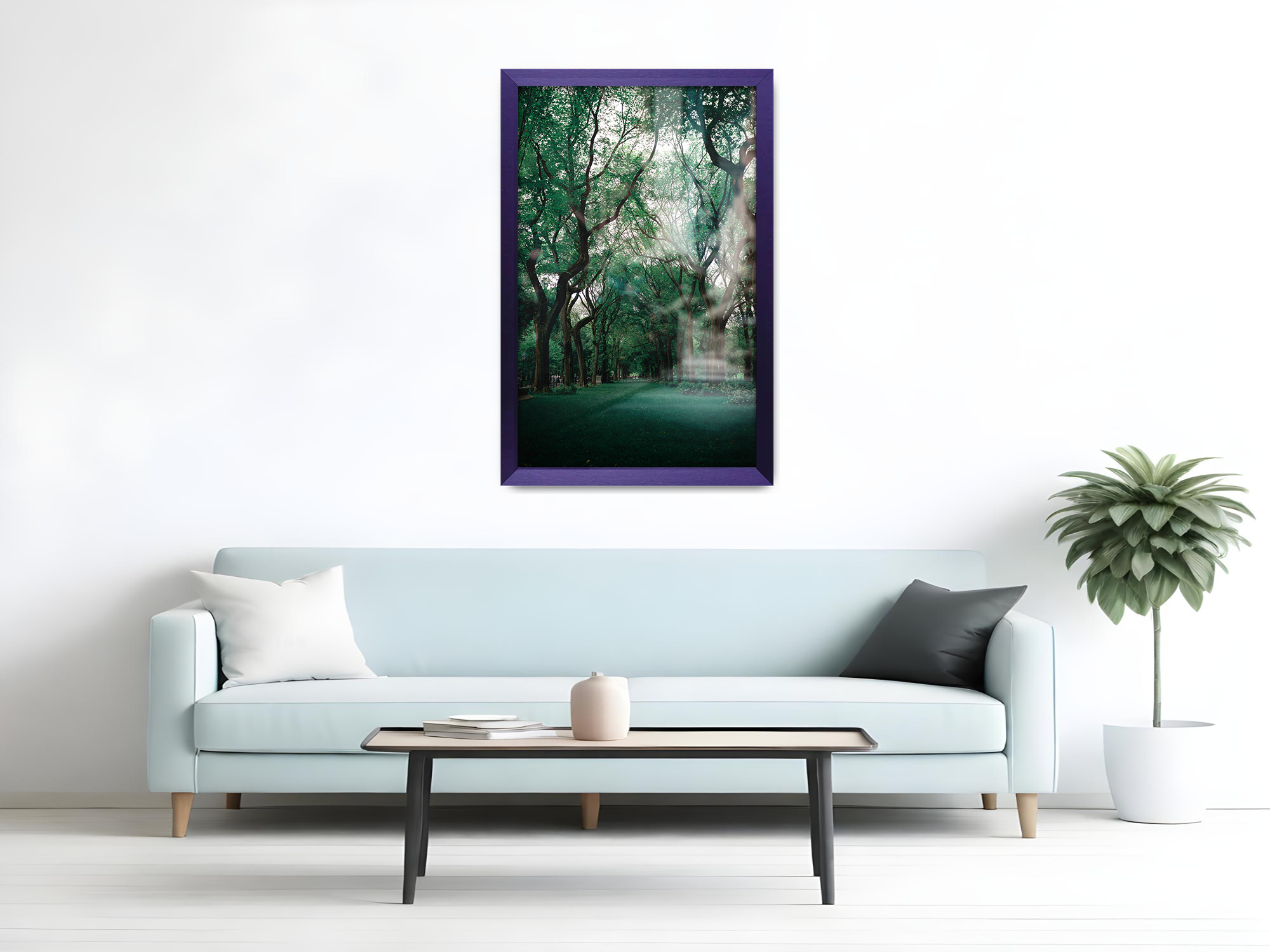 20 x 14 Inch / ( 50.80 x 35.56 CM )  |  Poster Frames - MDF
 -  [ Purple ]