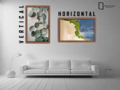 20 x 14 Inch / ( 50.80 x 35.56 CM )  |  Frames - MDF
 -  [ Walnut ]