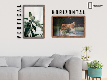 20 x 16 Inch / ( 50.80 x 40.64 CM )  |  Display Frame - MDF
 -  [ Dark Oak ]