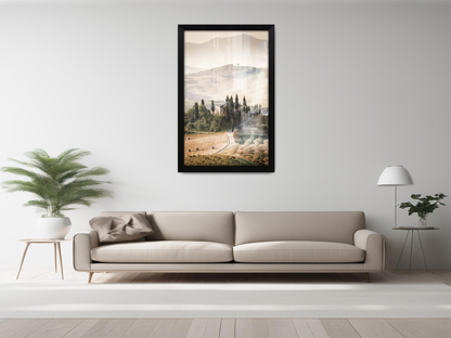 20 x 16 Inch / ( 50.80 x 40.64 CM )  |  Frames - MDF
 -  [ Matt Black ]