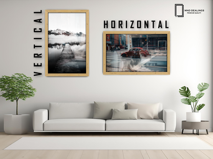 20 x 16 Inch / ( 50.80 x 40.64 CM )  |  Display Frame - MDF
 -  [ Pine ]