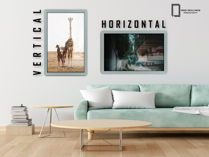 20 x 16 Inch / ( 50.80 x 40.64 CM )  |  Poster Frames - MDF
 -  [ Silver ]