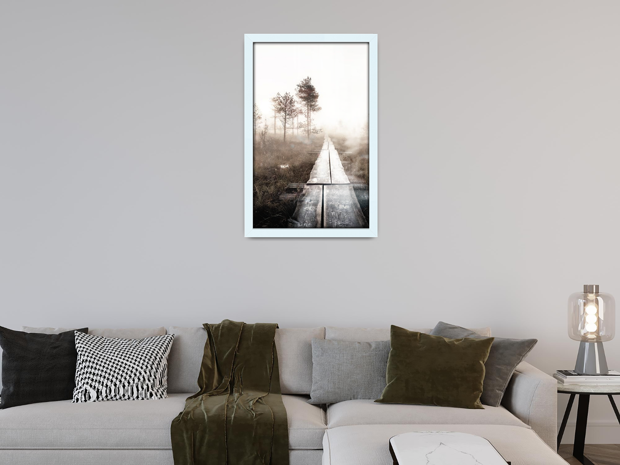 20 x 16 Inch / ( 50.80 x 40.64 CM )  |  Poster Frames - MDF
 -  [ White ]