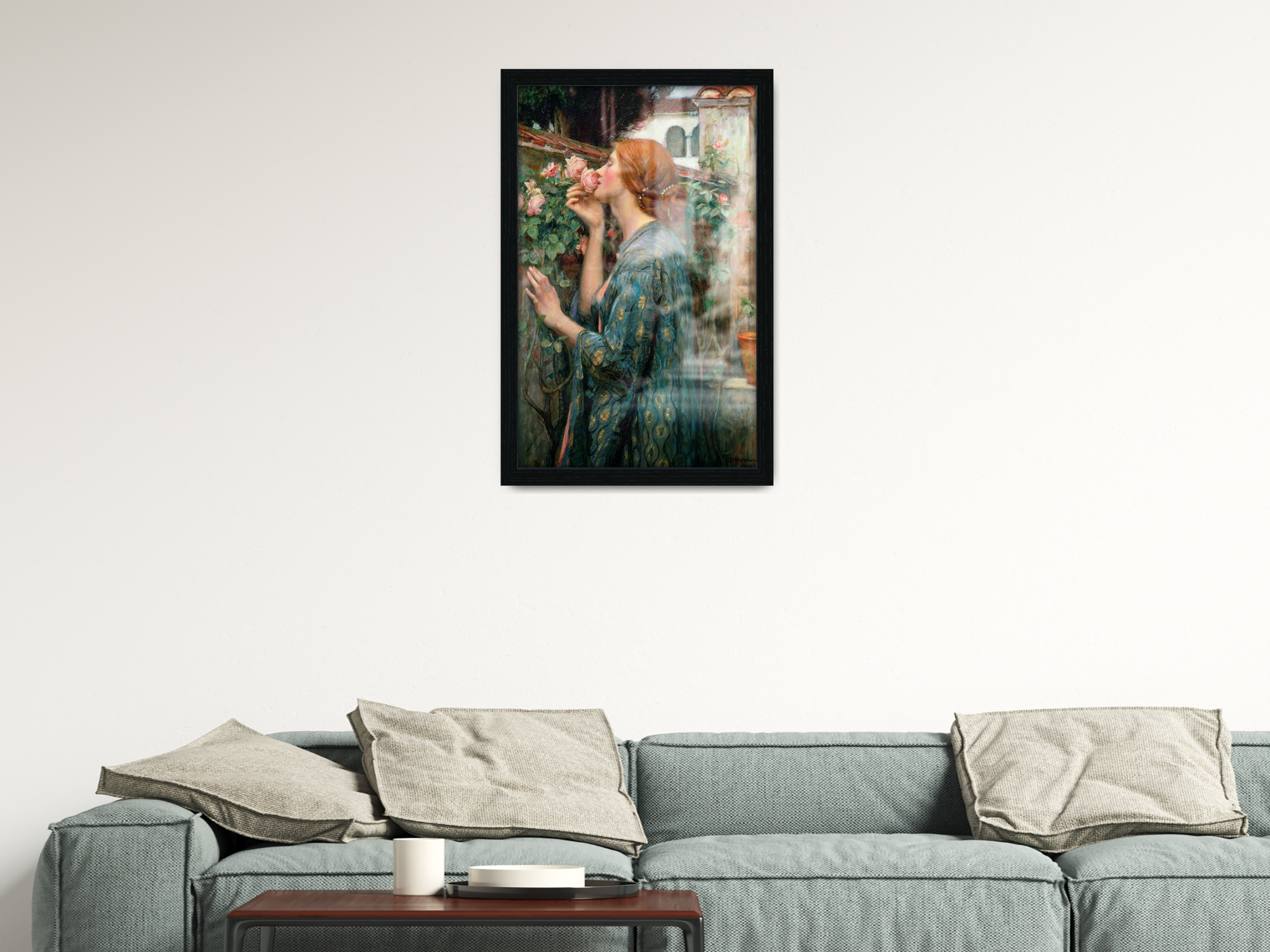 24 x 16 Inch / ( 60.96 x 40.64 CM )  |  Frames - MDF
 -  [ Black ]