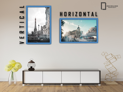 24 x 16 Inch / ( 60.96 x 40.64 CM )  |  Poster Frames - MDF
 -  [ Blue ]