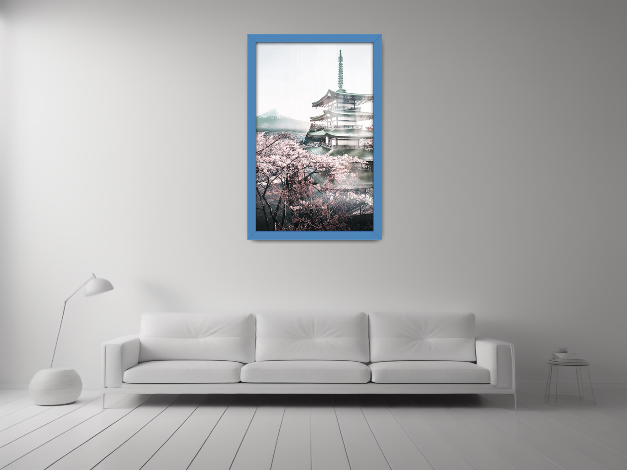 24 x 16 Inch / ( 60.96 x 40.64 CM )  |  Poster Frames - MDF
 -  [ Blue ]