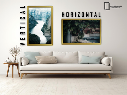 24 x 16 Inch / ( 60.96 x 40.64 CM )  |  Photo Frames - MDF
 -  [ Gold ]