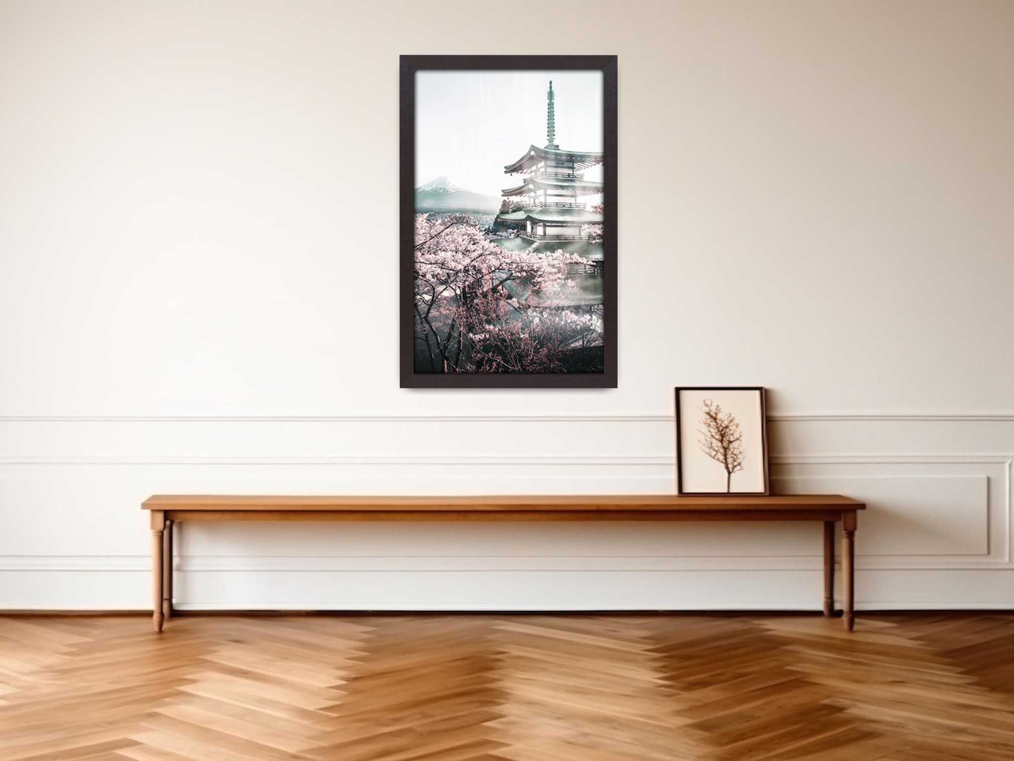 24 x 16 Inch / ( 60.96 x 40.64 CM )  |  Display Frame - MDF
 -  [ Mahogany ]