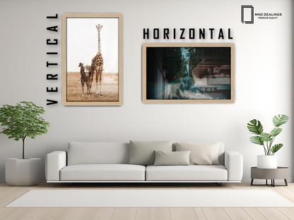 24 x 16 Inch / ( 60.96 x 40.64 CM )  |  Photo Frames - MDF
 -  [ Oak ]