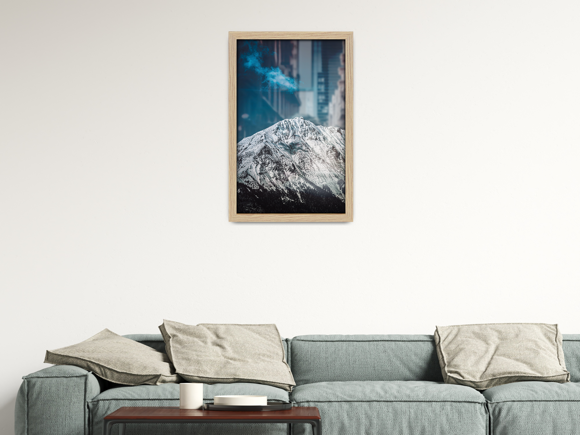 24 x 16 Inch / ( 60.96 x 40.64 CM )  |  Photo Frames - MDF
 -  [ Oak ]