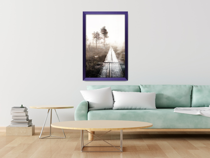 24 x 16 Inch / ( 60.96 x 40.64 CM )  |  Poster Frames - MDF
 -  [ Purple ]