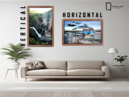24 x 16 Inch / ( 60.96 x 40.64 CM )  |  Frames - MDF
 -  [ Rustic ]
