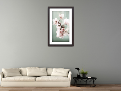 24 x 16 Inch / (60.96 x 45.72 cm ) with 45.72 x 30.48 cm White Mount Frames - MDF
