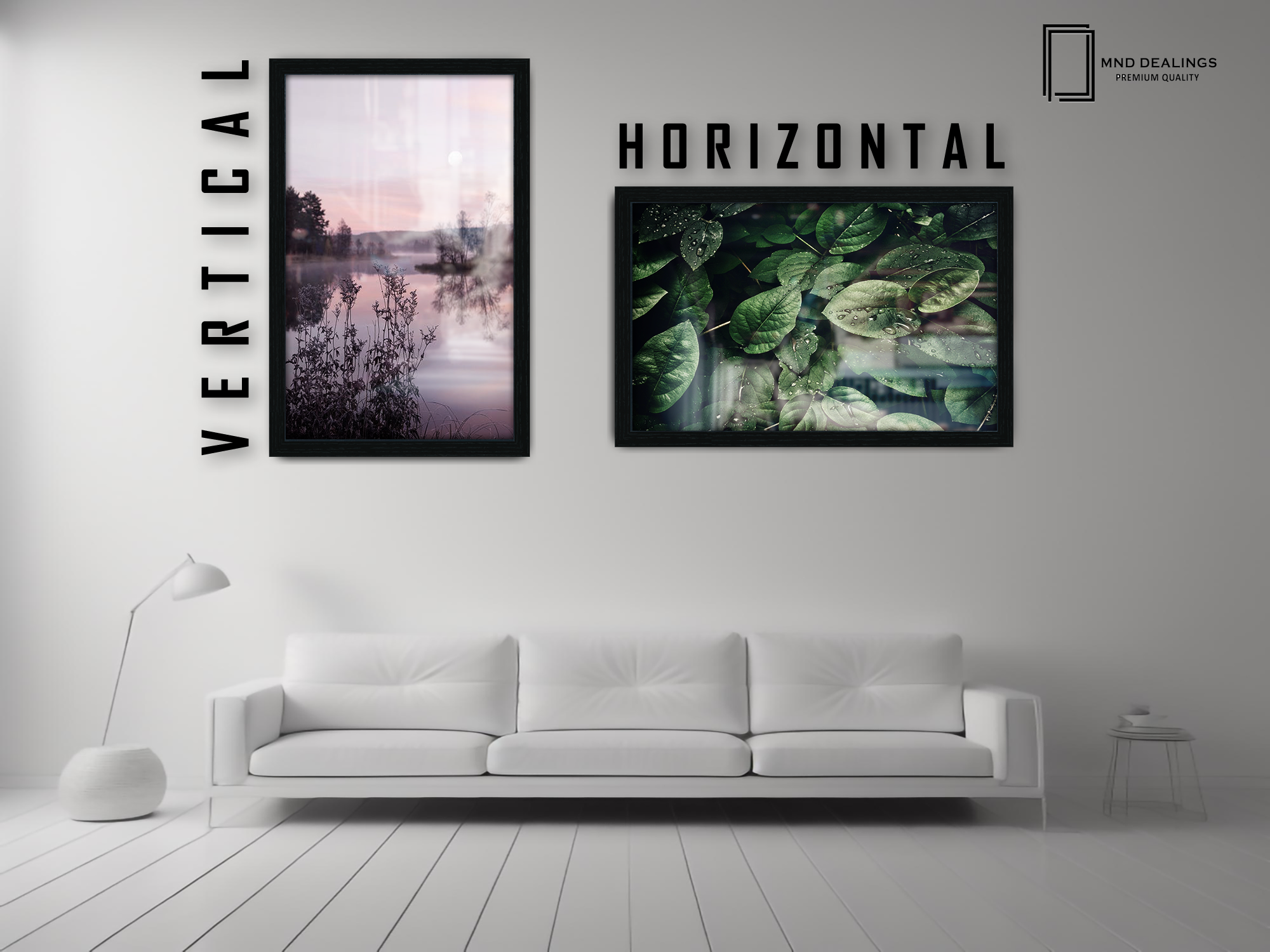 24 x 18 Inch / ( 60.96 x 45.72 CM )  |  Poster Frames - MDF
 -  [ Black ]