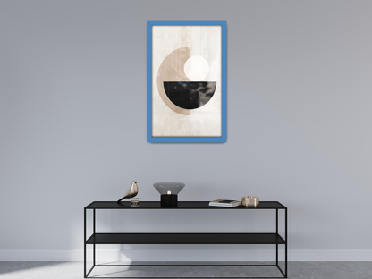 24 x 18 Inch / ( 60.96 x 45.72 CM )  |  Frames - MDF
 -  [ Blue ]