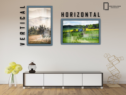 24 x 18 Inch / ( 60.96 x 45.72 CM )  |  Art Frames - MDF
 -  [ Dark Grey ]
