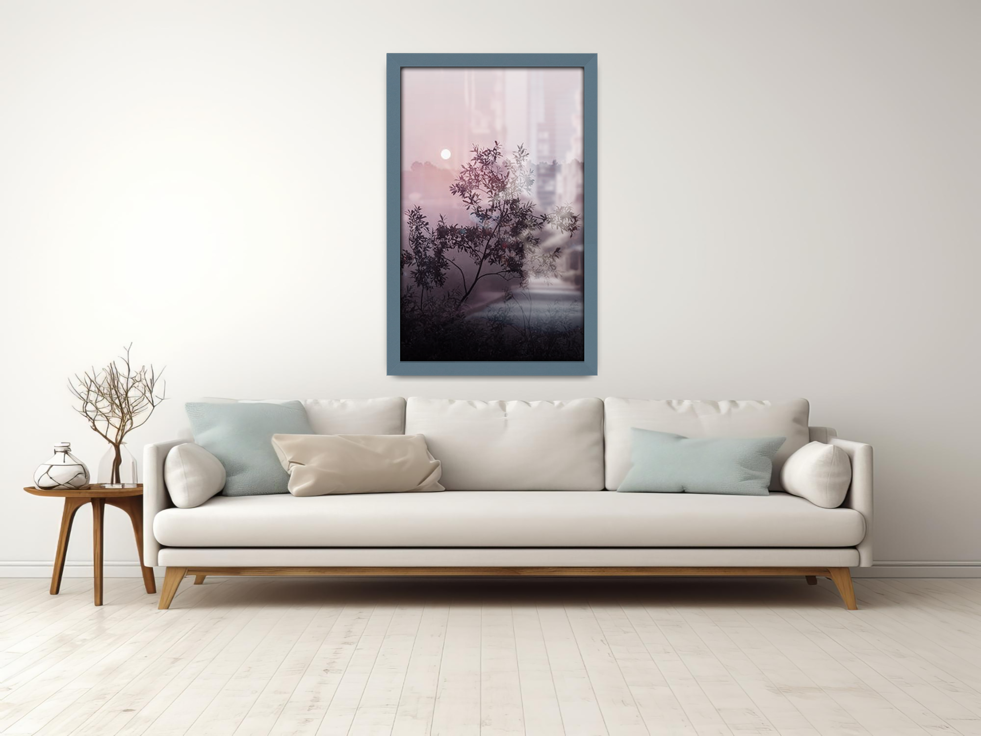 24 x 18 Inch / ( 60.96 x 45.72 CM )  |  Art Frames - MDF
 -  [ Dark Grey ]
