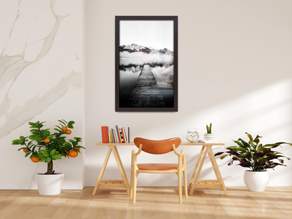 24 x 18 Inch / ( 60.96 x 45.72 CM )  |  Frames - MDF
 -  [ Mahogany ]