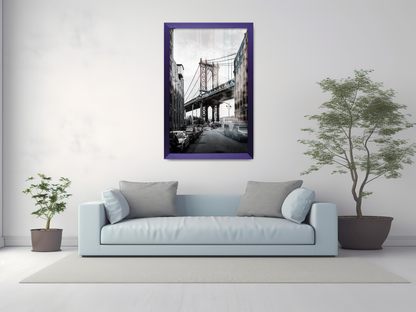 24 x 18 Inch / ( 60.96 x 45.72 CM )  |  Photo Frames - MDF
 -  [ Purple ]