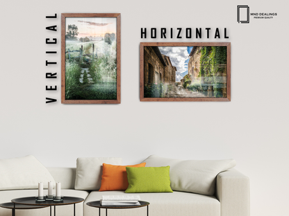 24 x 18 Inch / ( 60.96 x 45.72 CM )  |  Picture Frames - MDF
 -  [ Rustic ]