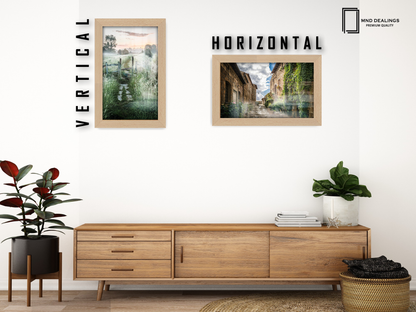 ( 25 x 35 CM ) / 14 x 10 Inch  |  Certificate Frames - MDF
 -  [ Beech ]