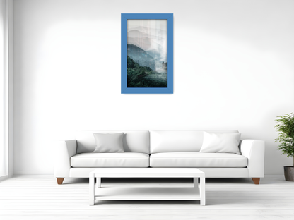 ( 25 x 35 CM ) / 14 x 10 Inch  |  Art Frames - MDF
 -  [ Blue ]