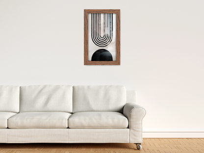 ( 25 x 35 CM ) / 14 x 10 Inch  |  Frames - MDF
 -  [ Dark Oak ]