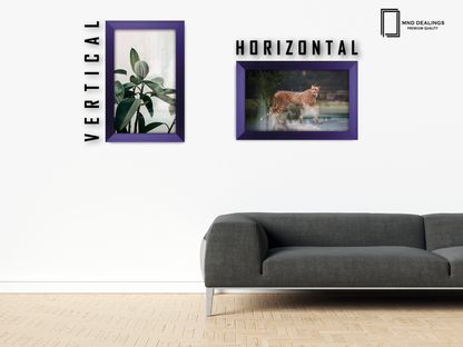 ( 25 x 35 CM ) / 14 x 10 Inch  |  Art Frames - MDF
 -  [ Purple ]