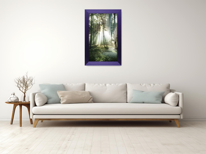 ( 25 x 35 CM ) / 14 x 10 Inch  |  Art Frames - MDF
 -  [ Purple ]