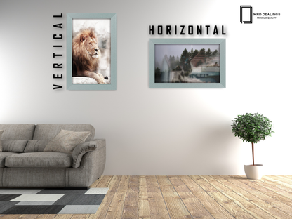 ( 25 x 35 CM ) / 14 x 10 Inch  |  Certificate Frames - MDF
 -  [ Silver ]