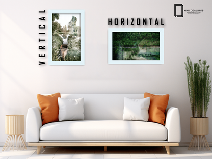 ( 25 x 35 CM ) / 14 x 10 Inch  |  Photo Frames - MDF
 -  [ White ]