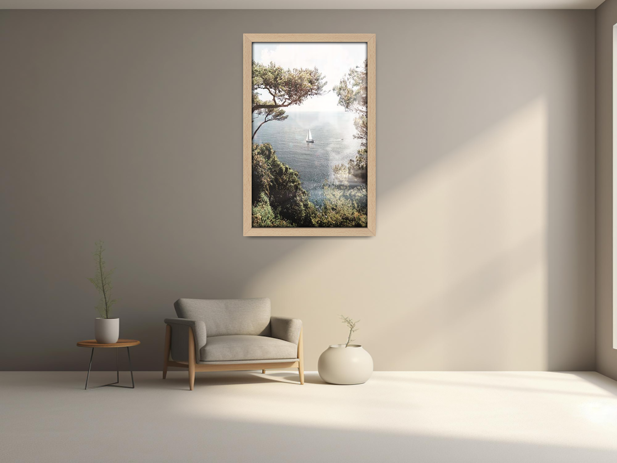 26 x 18 Inch / ( 66.04 x 45.72 CM )  |  Frames - MDF
 -  [ Beech ]
