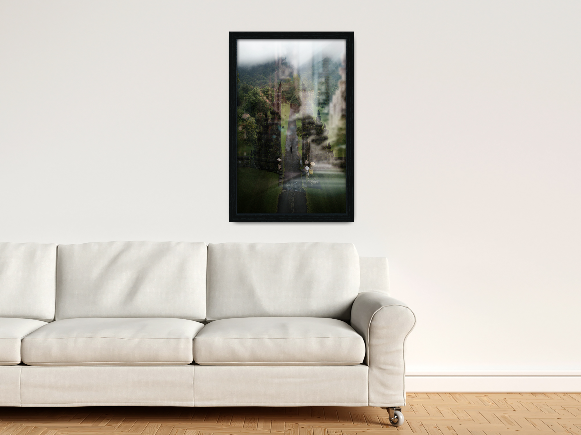 26 x 18 Inch / ( 66.04 x 45.72 CM )  |  Picture Frames - MDF
 -  [ Black ]