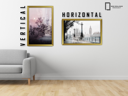 26 x 18 Inch / ( 66.04 x 45.72 CM )  |  Photo Frames - MDF
 -  [ Gold ]