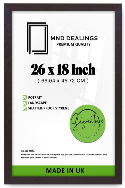 26 x 18 Inch / ( 66.04 x 45.72 CM ) Display Frame - MDF