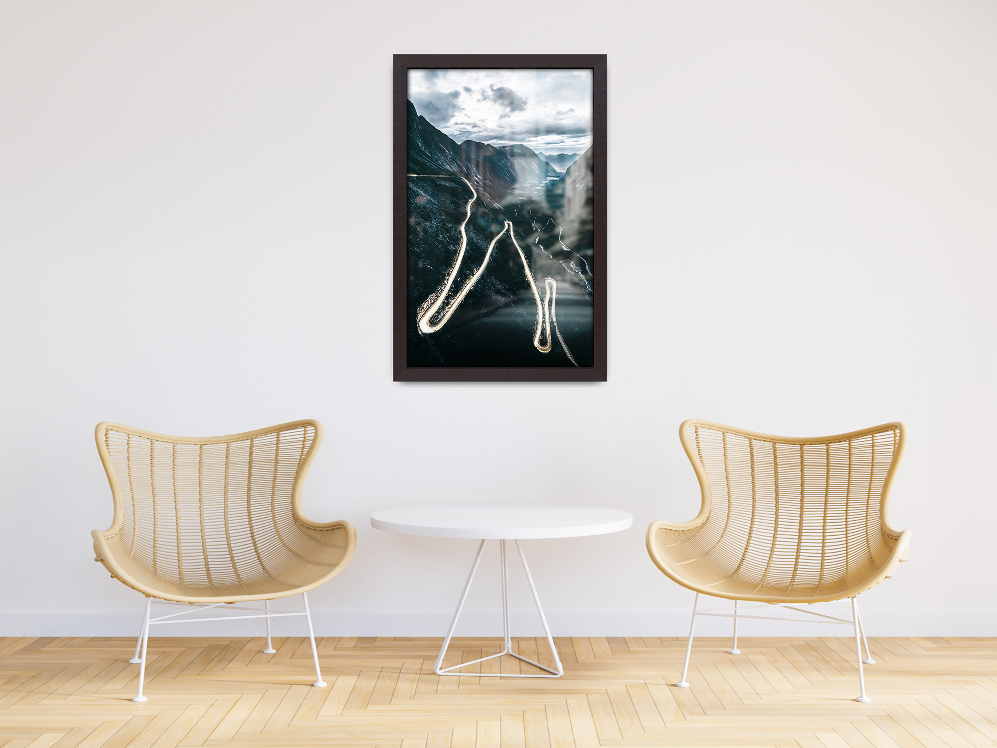 26 x 18 Inch / ( 66.04 x 45.72 CM )  |  Art Frames - MDF
 -  [ Mahogany ]